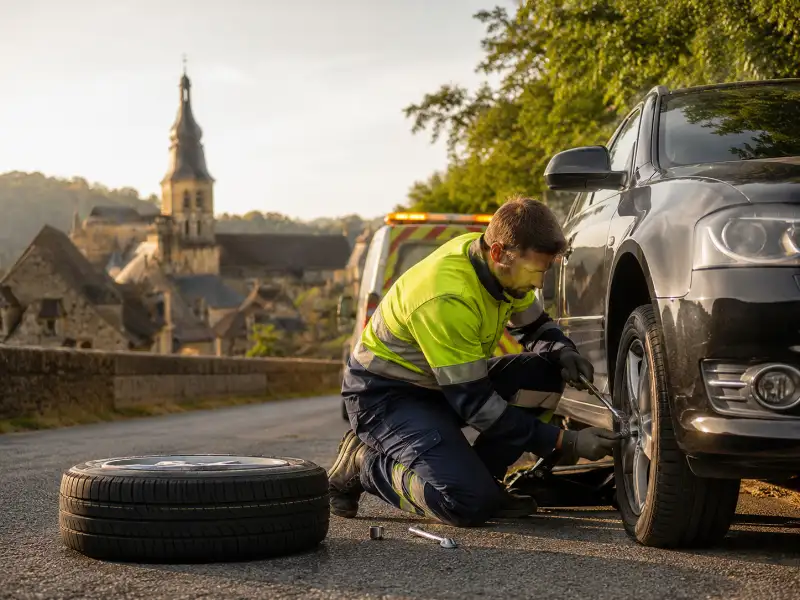 Zone d'intervention dépannage et remorquage Caen et Calvados